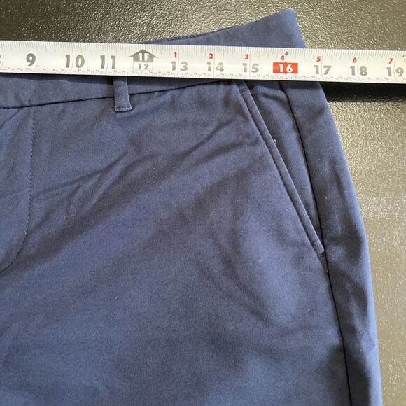 Gap Pants Womens Size 10R Blue Slim Crop Stretch Cotton Chino 24" Inseam Preppy - Picture 4 of 6